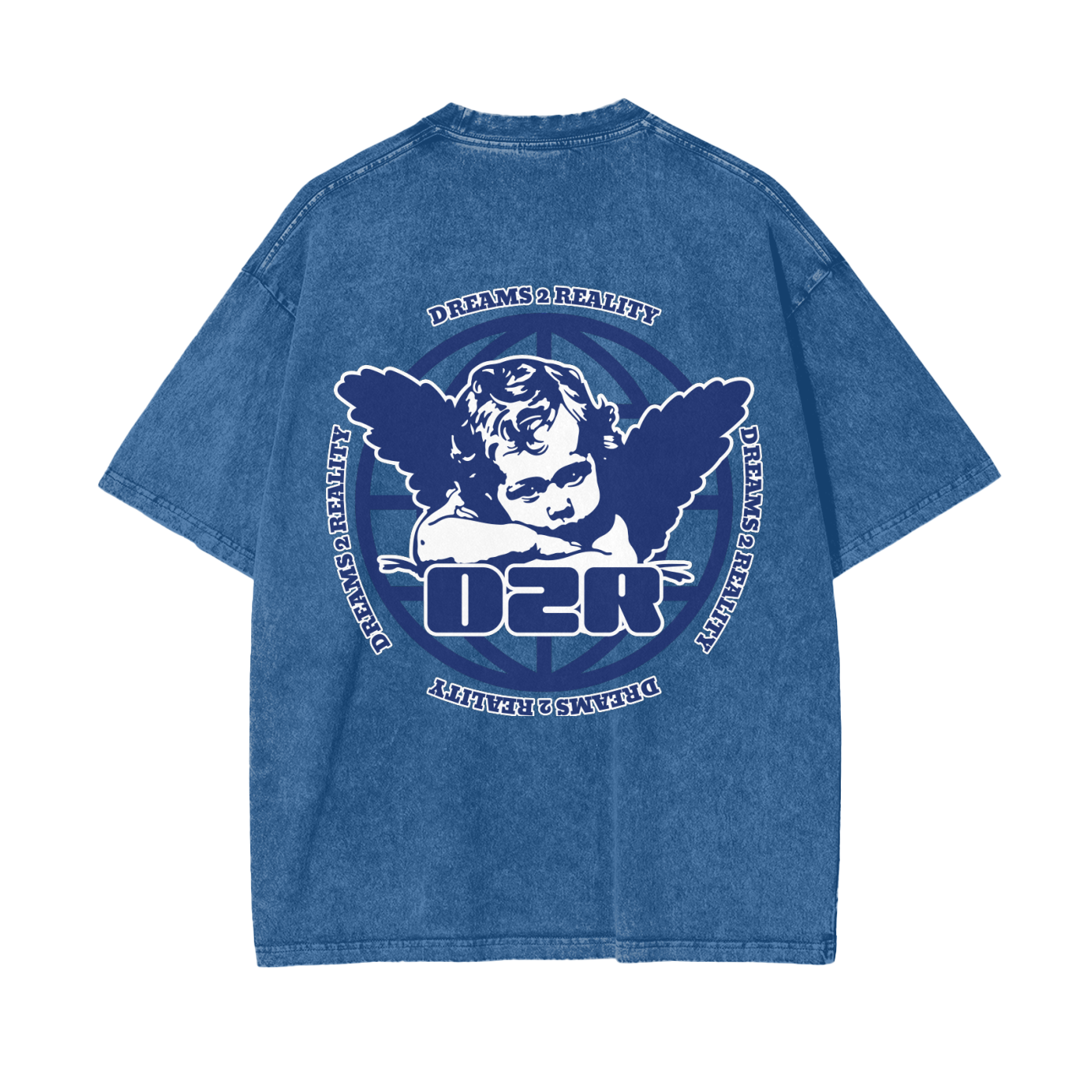 World is Yours D2R Oversize Snow Washed T-Shirt