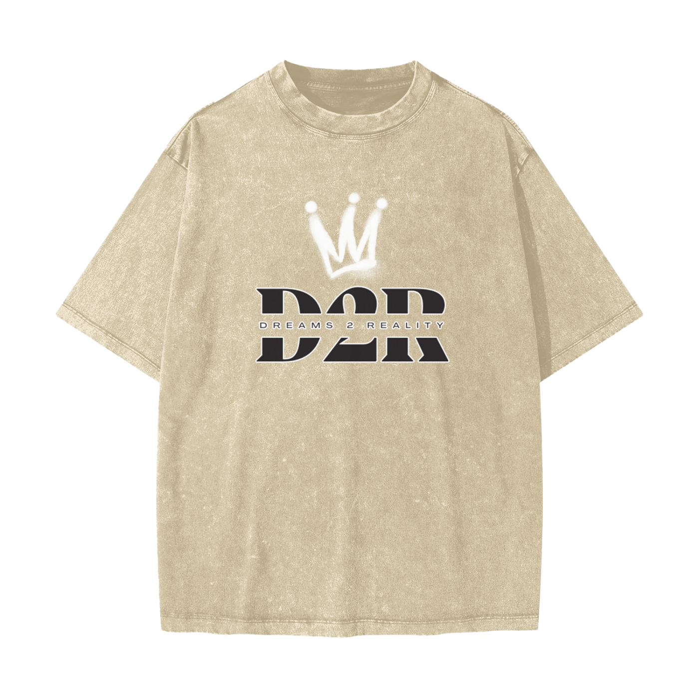 Dreams 2 Reality Vintage Waxed Dyed Washed Heavyweight T-Shirt