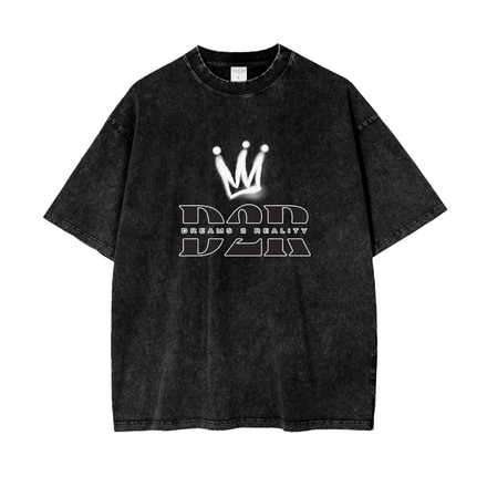 Dreams 2 Reality Oversize Snow Washed T-Shirt