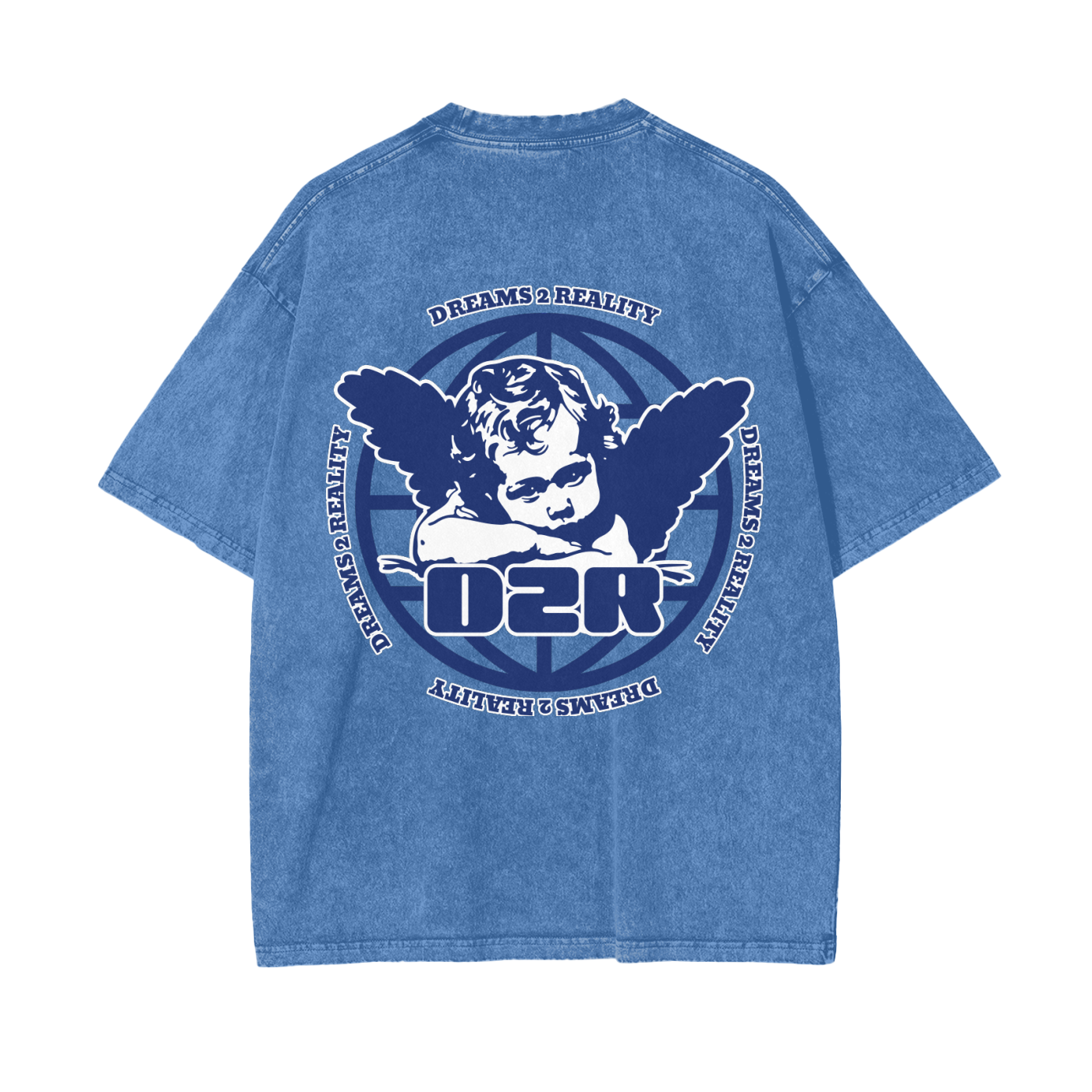 World is Yours D2R Oversize Snow Washed T-Shirt