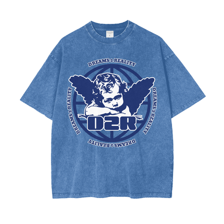 World is Yours D2R Oversize Snow Washed T-Shirt