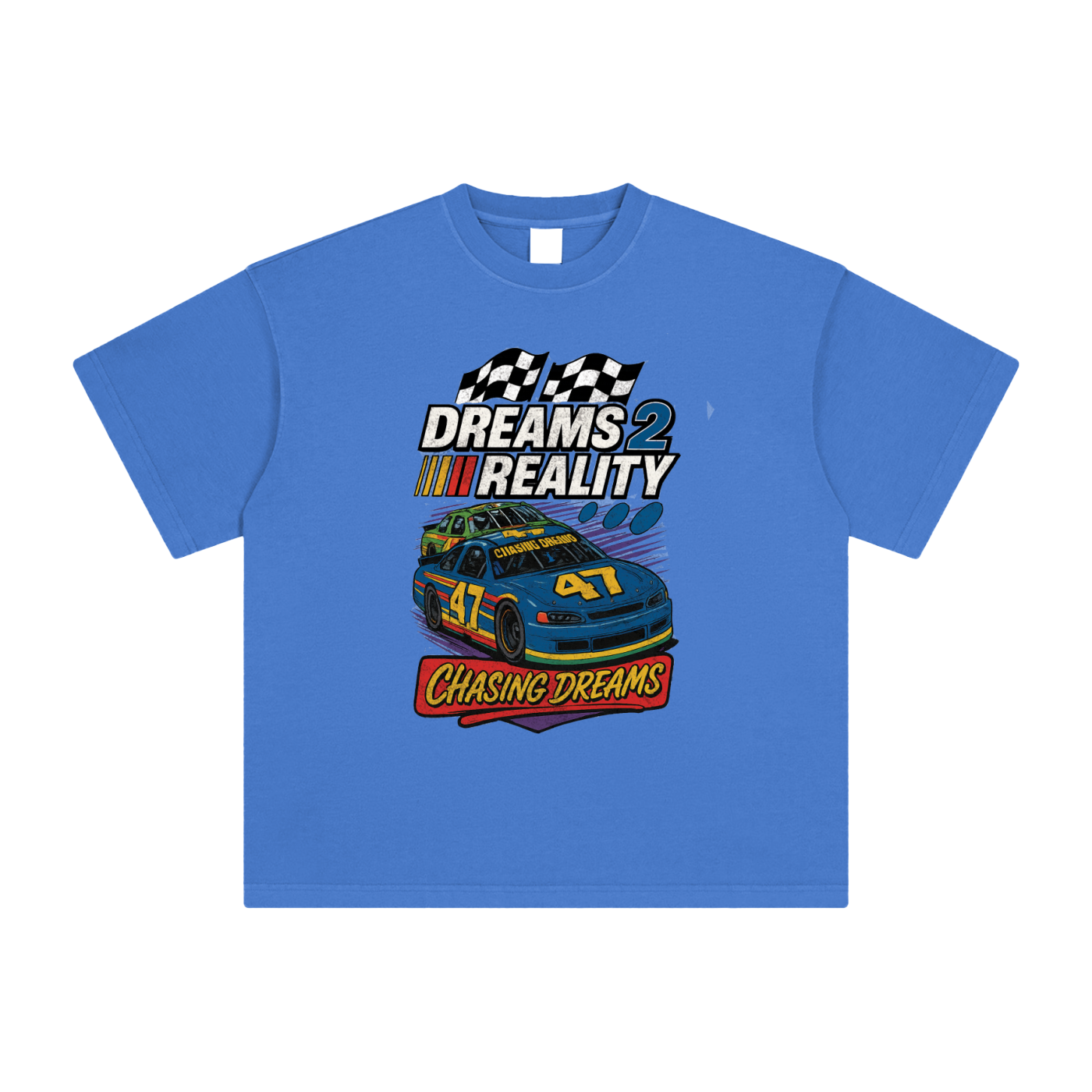 "Chasing Dreams" Heavyweight Vintage Washed T Shirt