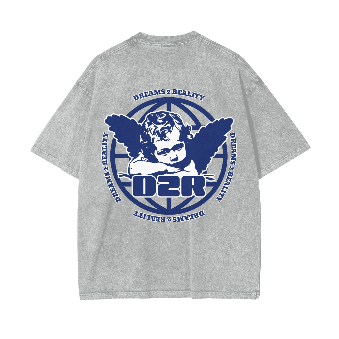 World is Yours D2R Oversize Snow Washed T-Shirt