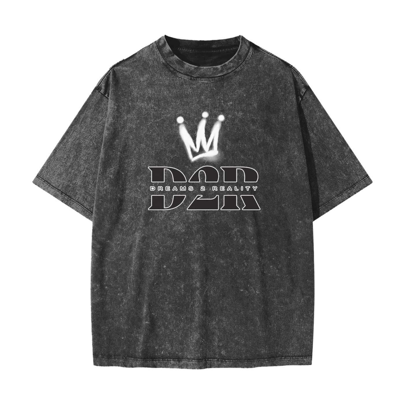 Dreams 2 Reality Vintage Waxed Dyed Washed Heavyweight T-Shirt